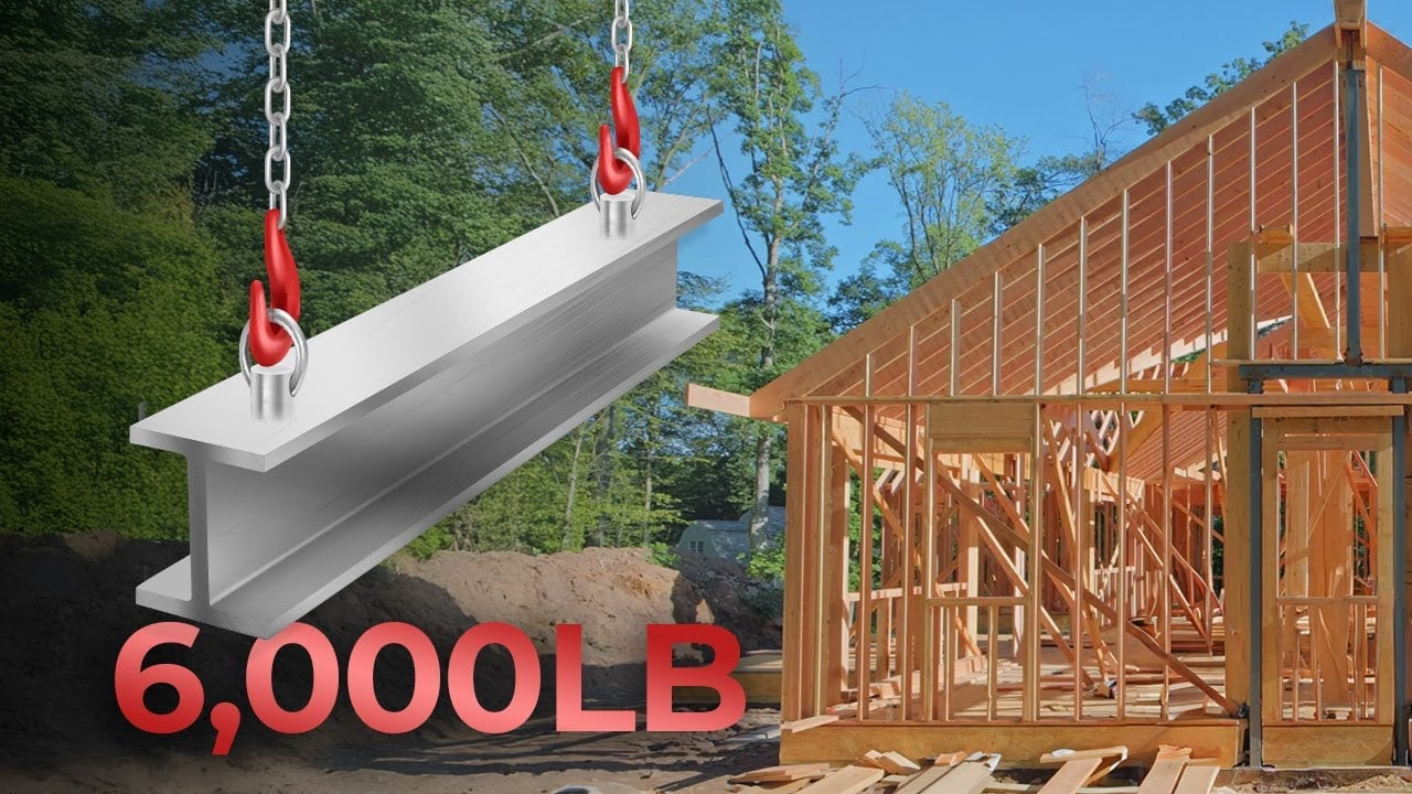 This 6,000-LB Beam Holds Up the Whole House | The Compound Series EP: 3
