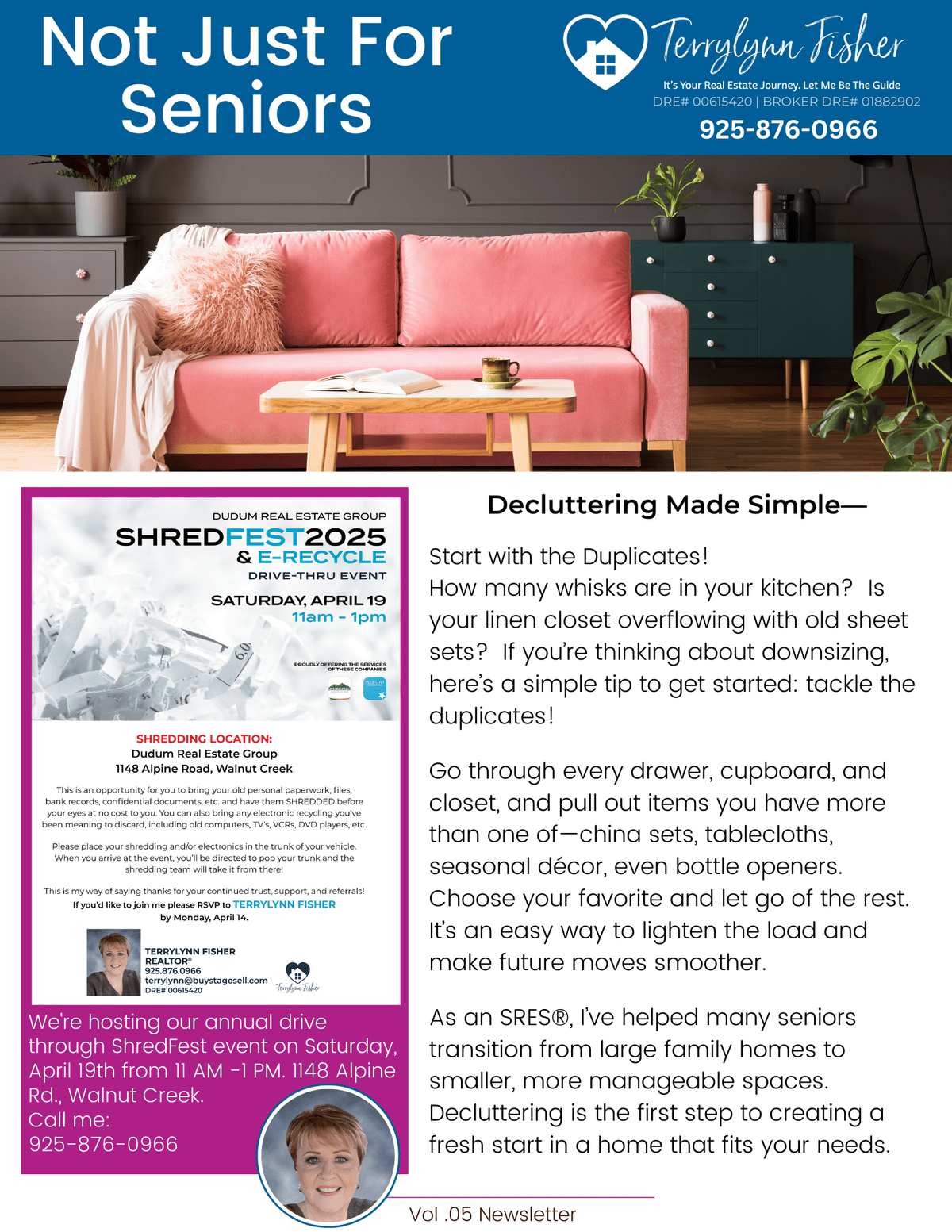 Seniors and Downsizing: The Role of a Real Estate Agent