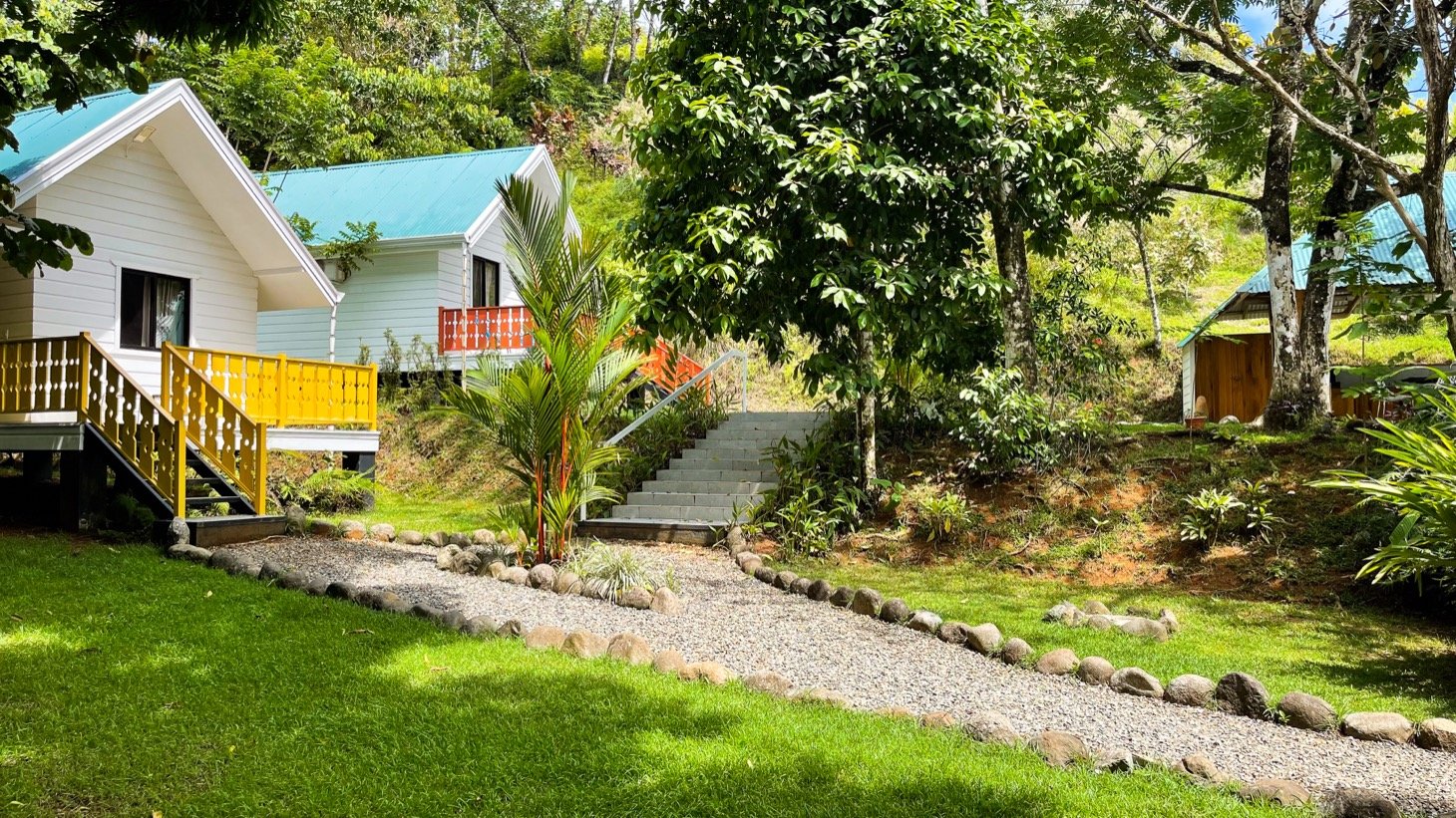 Luxury Ocean View Home with Chic Riverfront Cabins