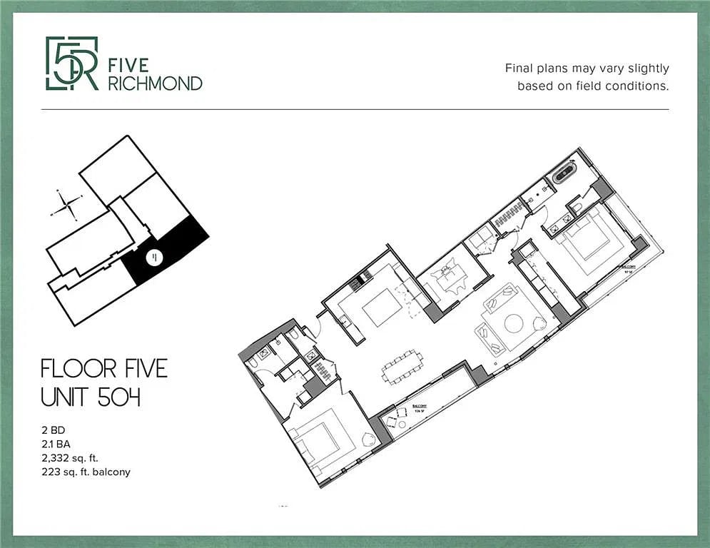 5 Richmond Square, Unit 504