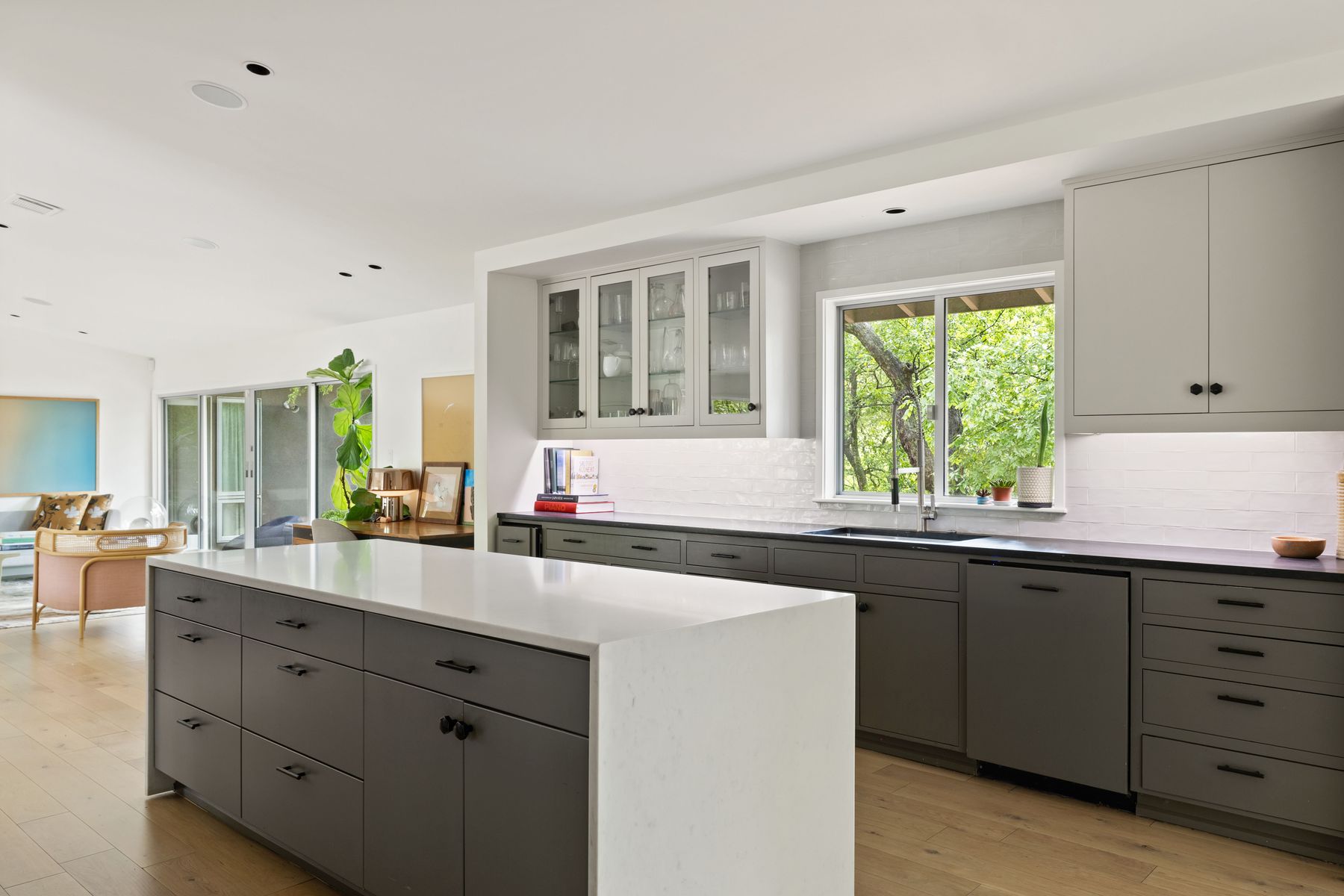 Midcentury Modern Creekside Retreat