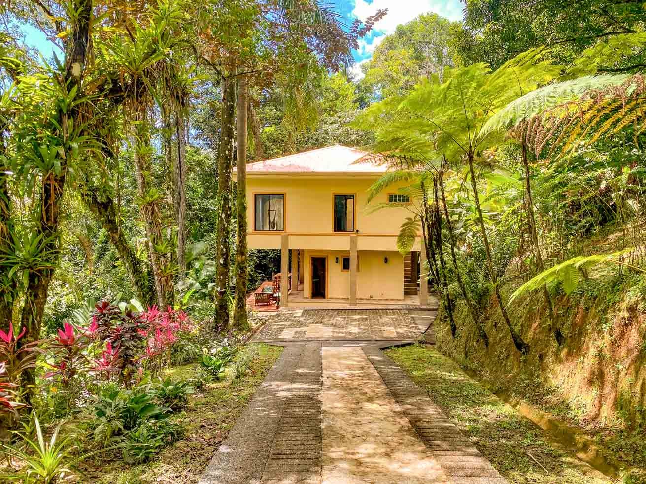 3 Bedroom Rainforest Home in Ojochal With River & Waterfall | 3.5 Acres Private