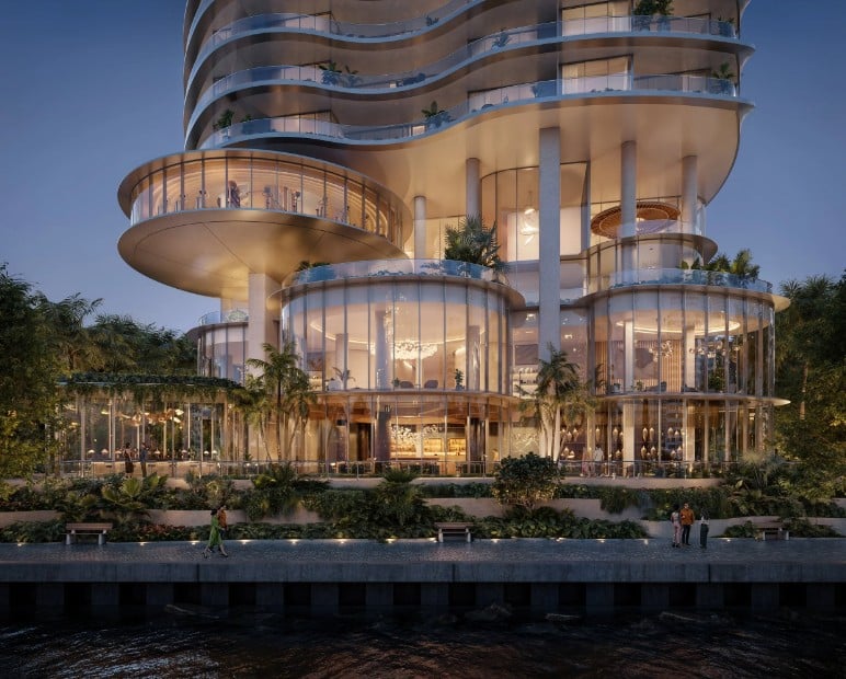 13th Floor Investments and Key International Launch Sales at 619 Brickell by Nobu • Foster + Partners With $1 Billion In Reservations