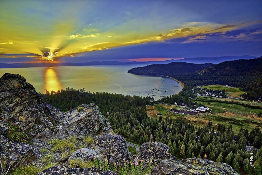 Lake Tahoe East Shore and Glenbrook