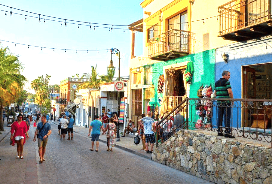 People walking in Todos Santos
