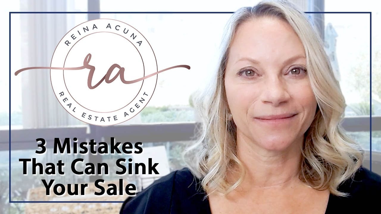 3 Mistakes That Can Sink Your Home Sale