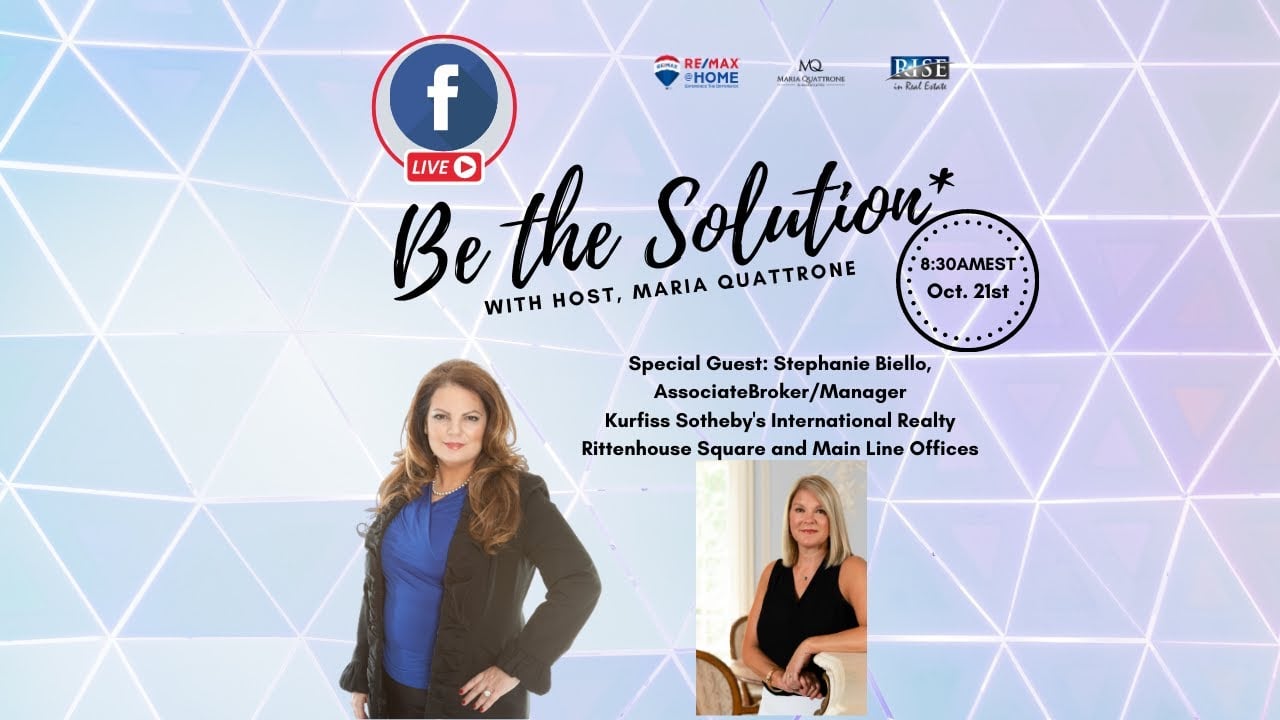 Stephanie Biello on Be the Solution Live with Host, Maria Quattrone!