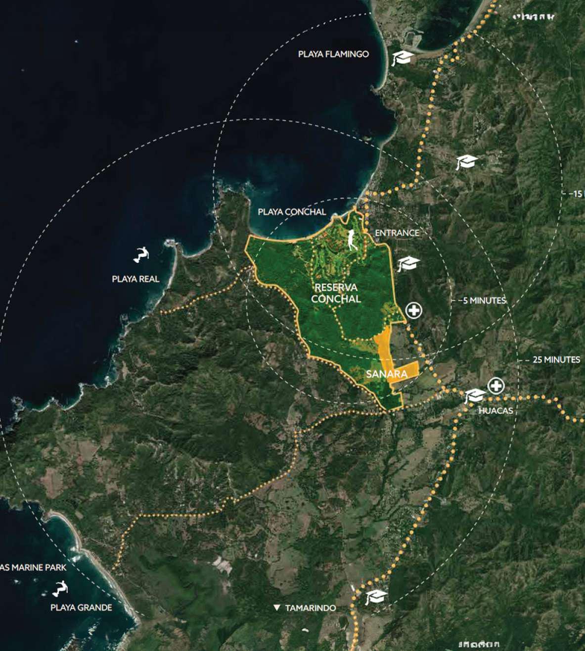 Sanara Phase II, Standard 3BR/3BA Reserva Conchal, Sanara