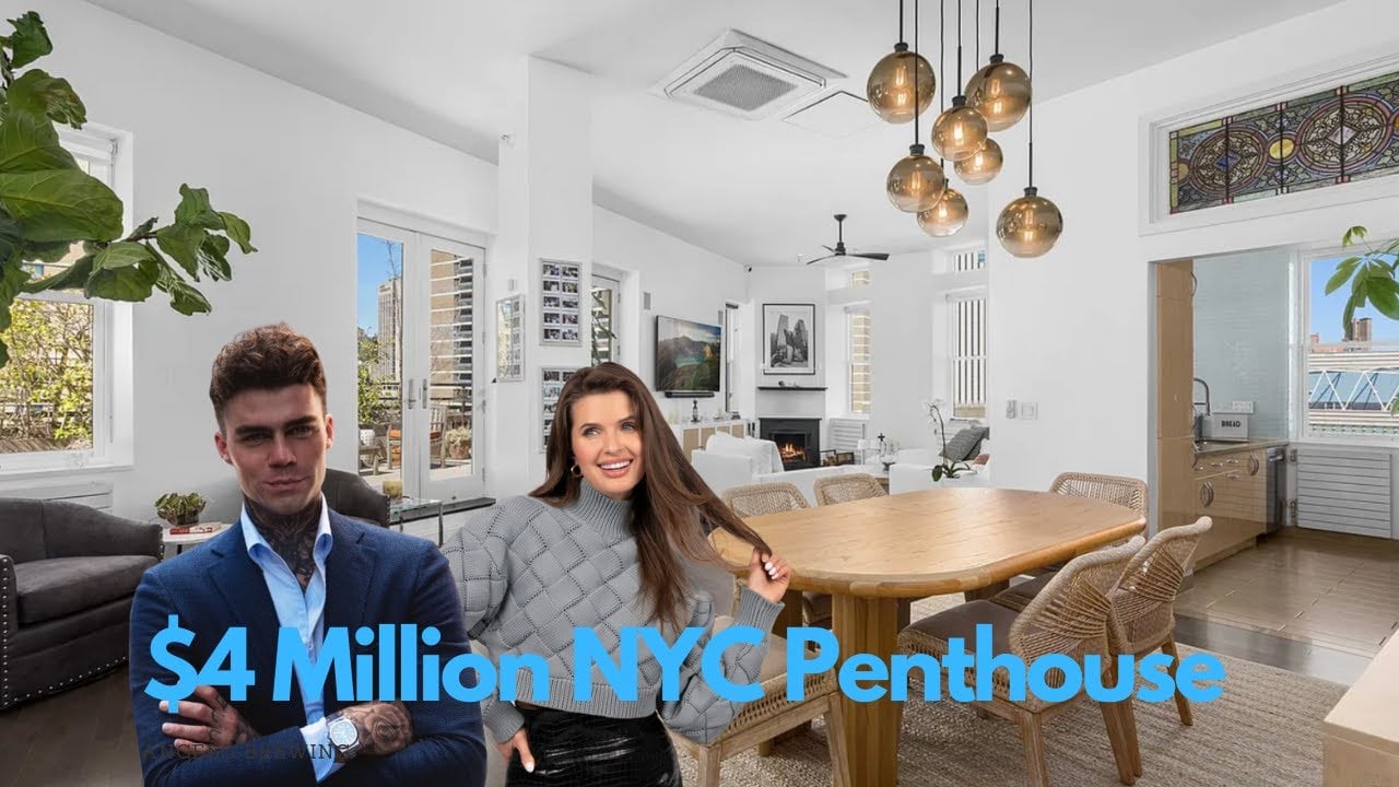$4 Million Dollar Penthouse in the rarest neighborhood in NYC! #Seaport