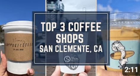 Top 3 Coffee Shops in San Clemente, CA | Best Cafes for Your Coastal Coffee Fix☕️