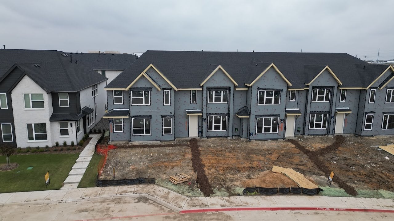 Cadence Homes - Allen Tx - Townhomes - Pre Dry Wall Walk