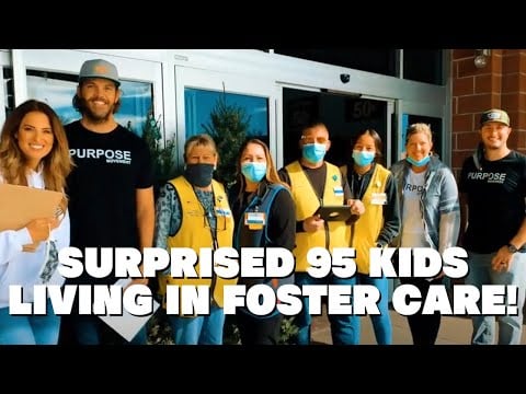 Surprised 95 Foster Kids with a Shopping Spree!