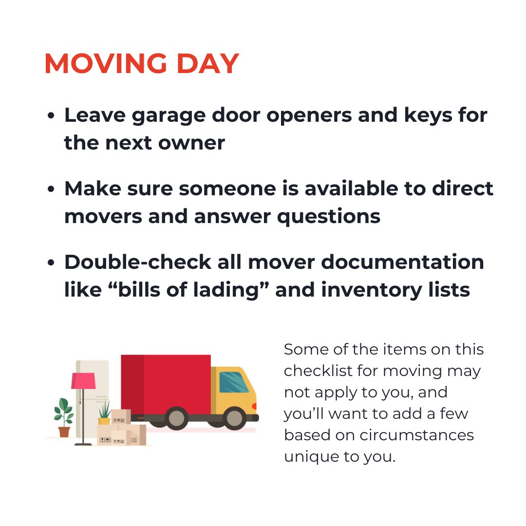 Moving Tips!