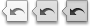 Three curved-arrow control icons.