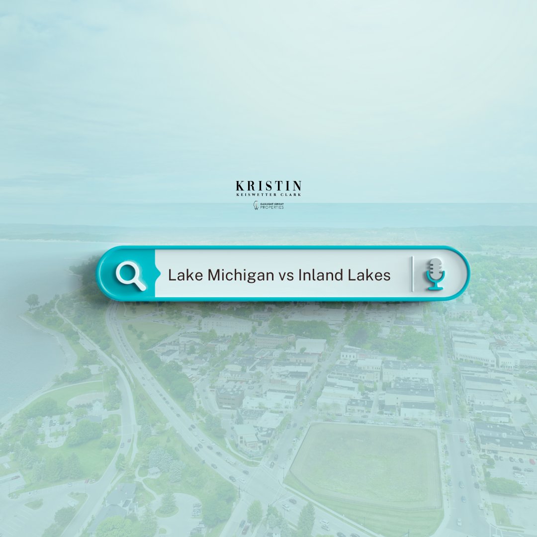 Lake Michigan vs Inland Lakes: Which Waterfront Is Right for You in Northern Michigan?