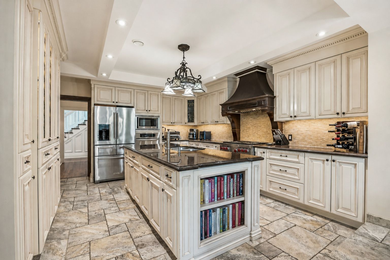 SOLD: Distinguished Centre-Hall Home