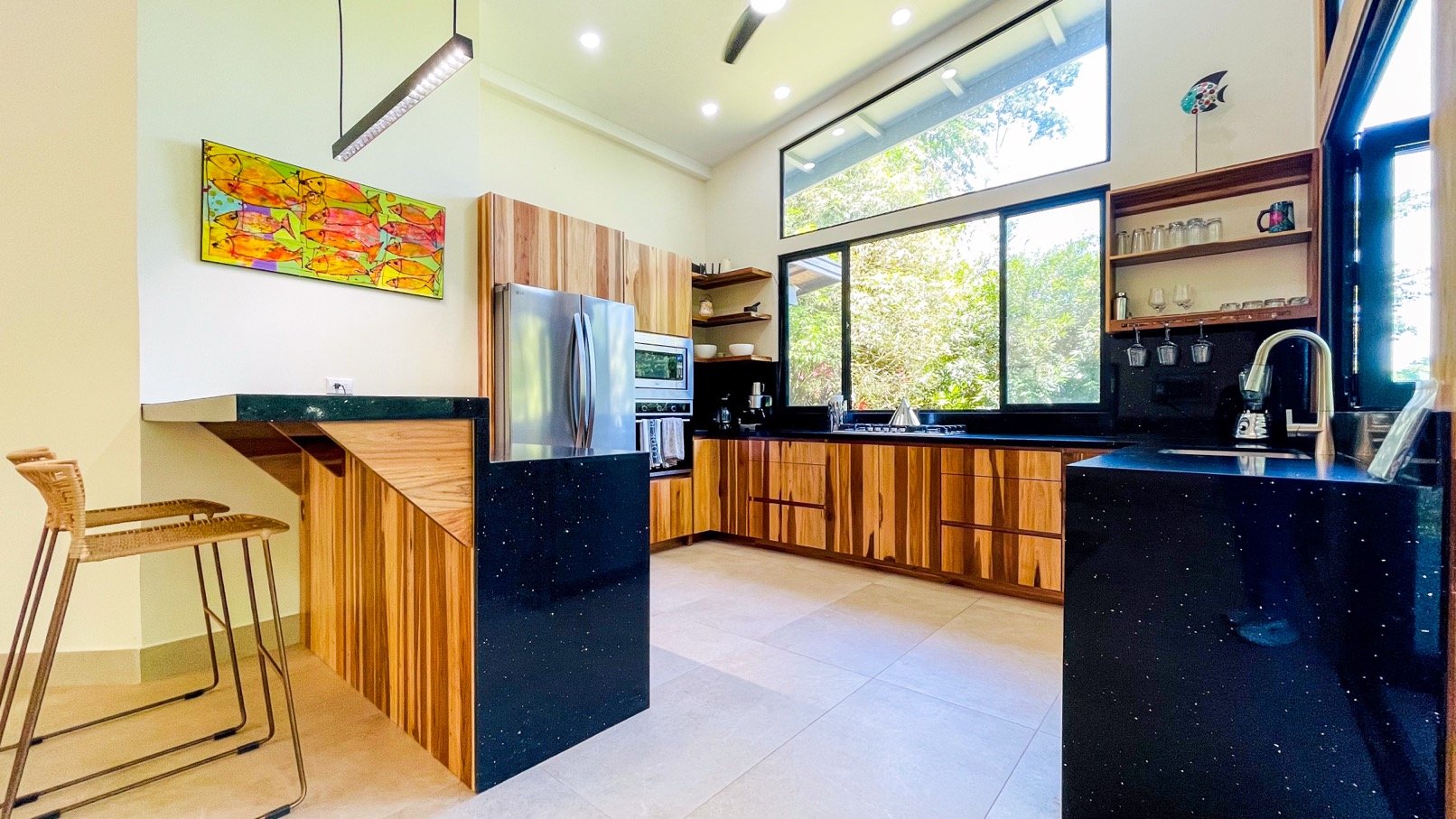 Newly Remodeled 3 Bedroom Gated Home for Sale in Las Brisas, Uvita | Private Modern Jungle Retreat
