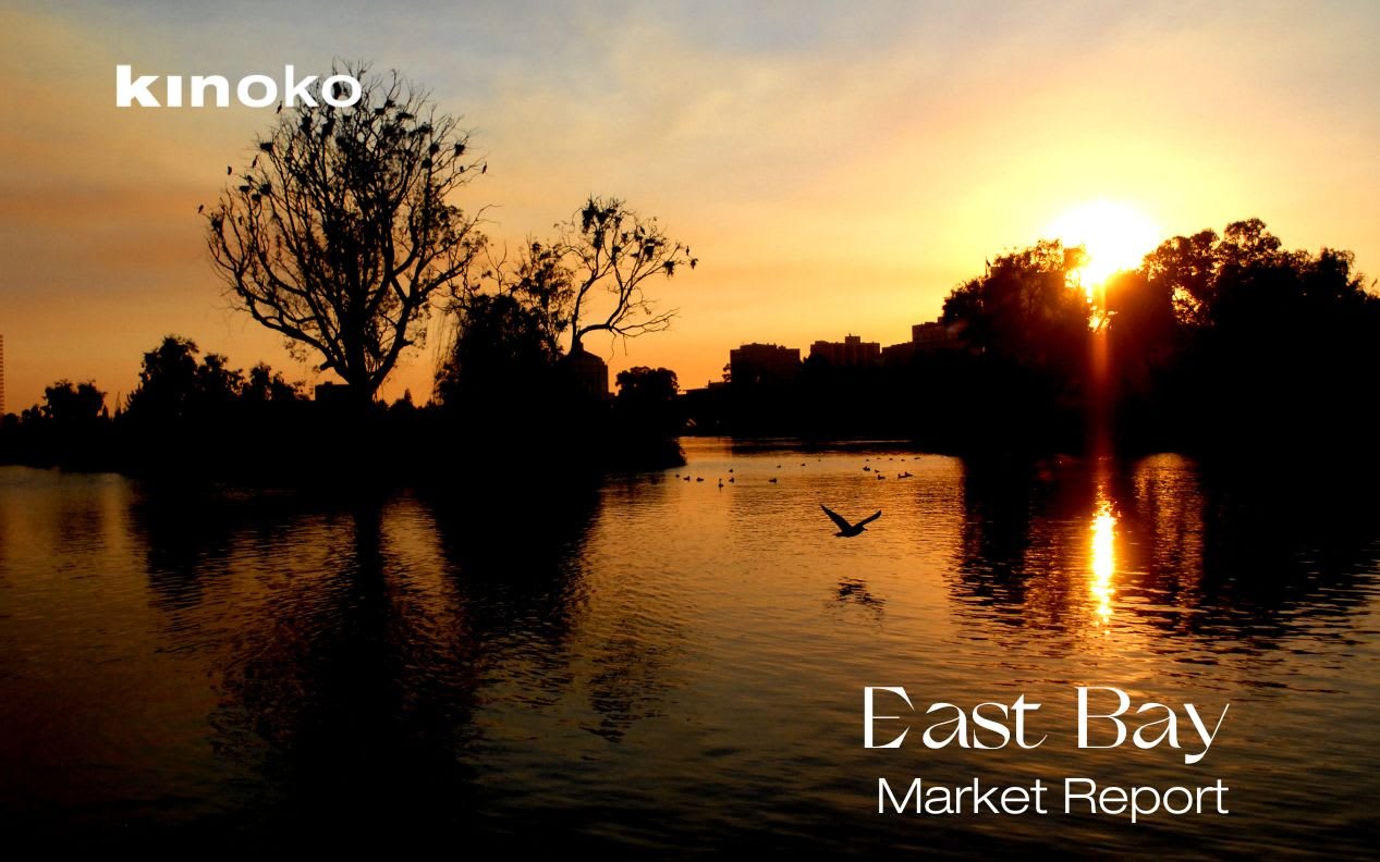 Sunset near the bird sanctuary at Lake Merritt, Oakland, CA