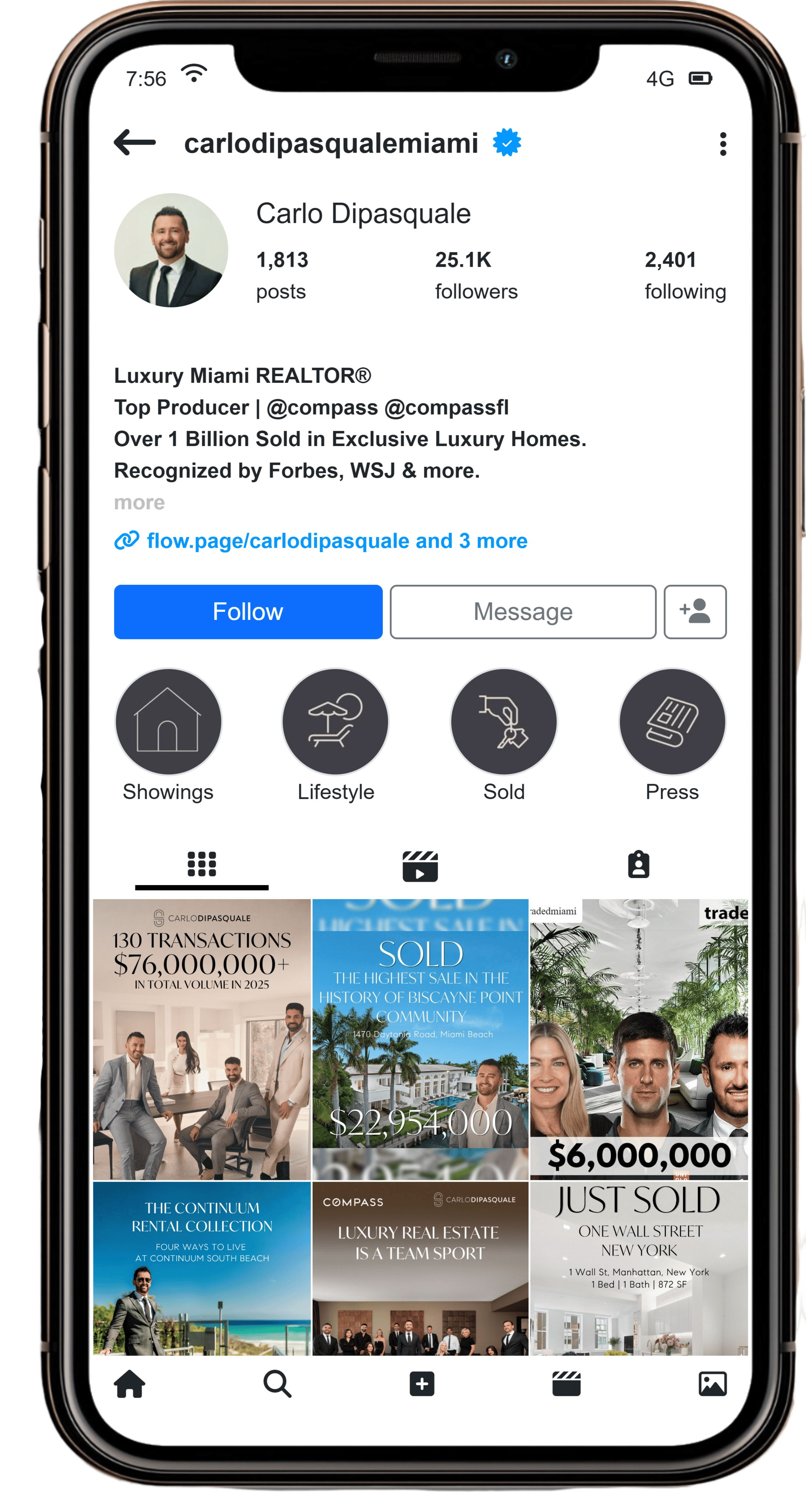 Connect with Carlo on Instagram
