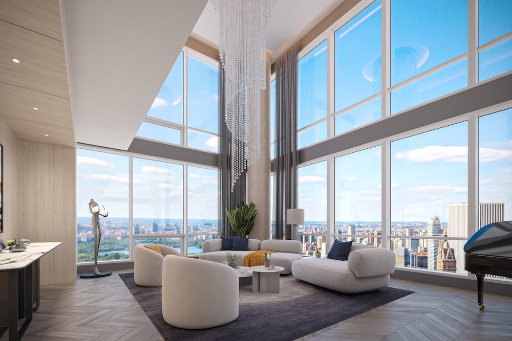 A Rare $50M Duplex Opportunity Above Central Park Hits the Market