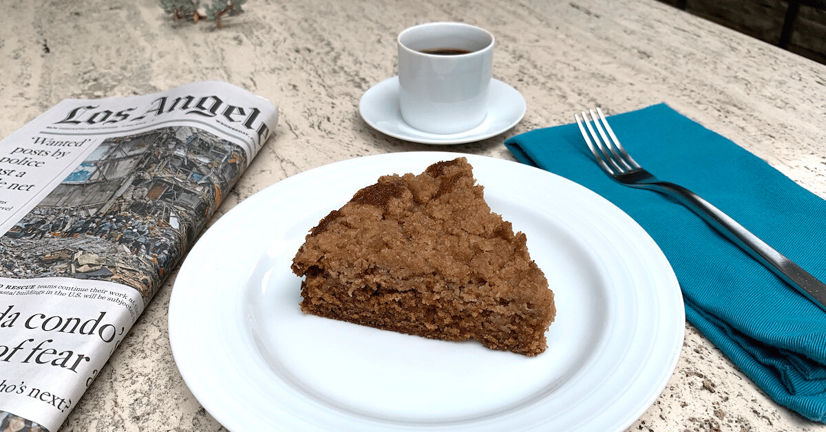 LAUSD Coffee Cake. Yum!