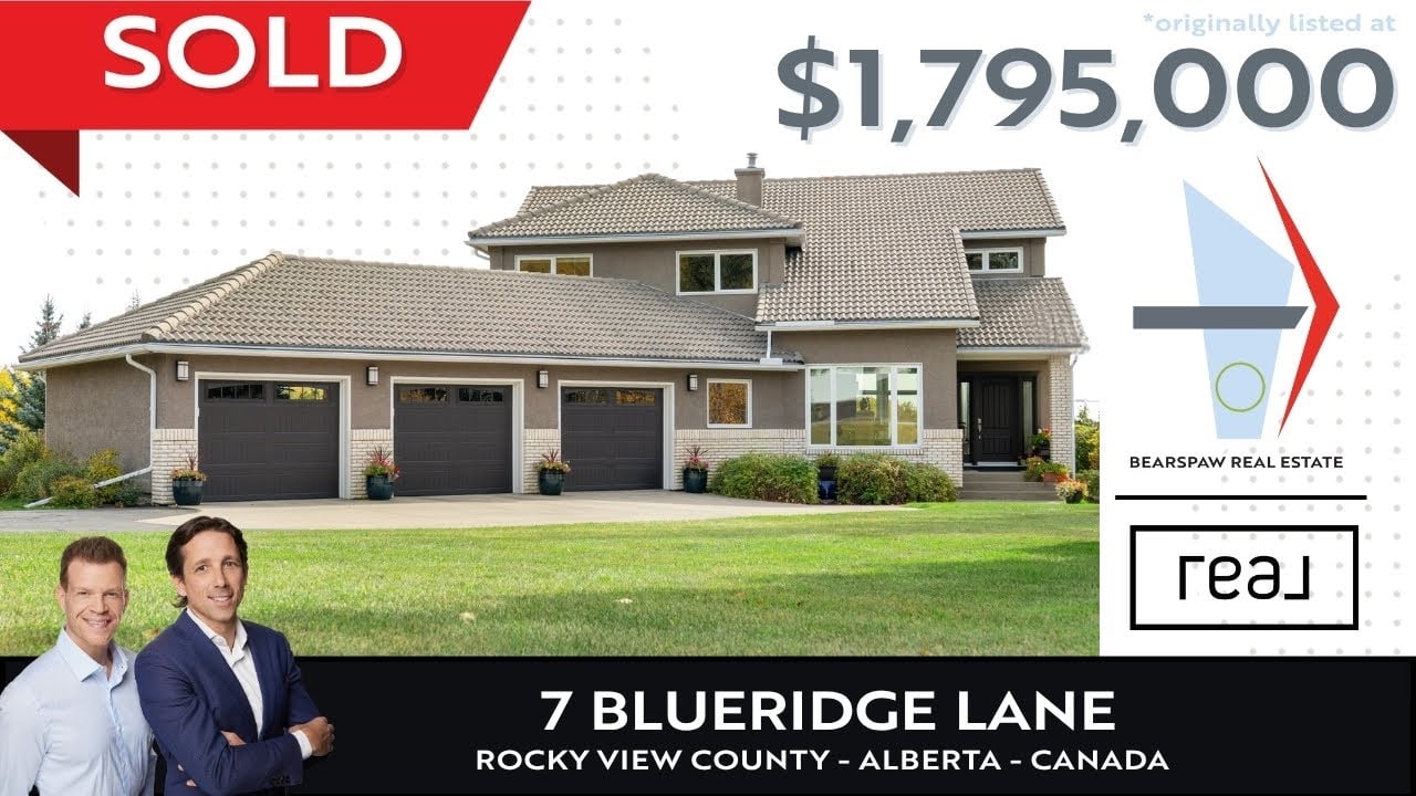 Bearspaw Real Estate Luxury Tour: 7 Blueridge Lane