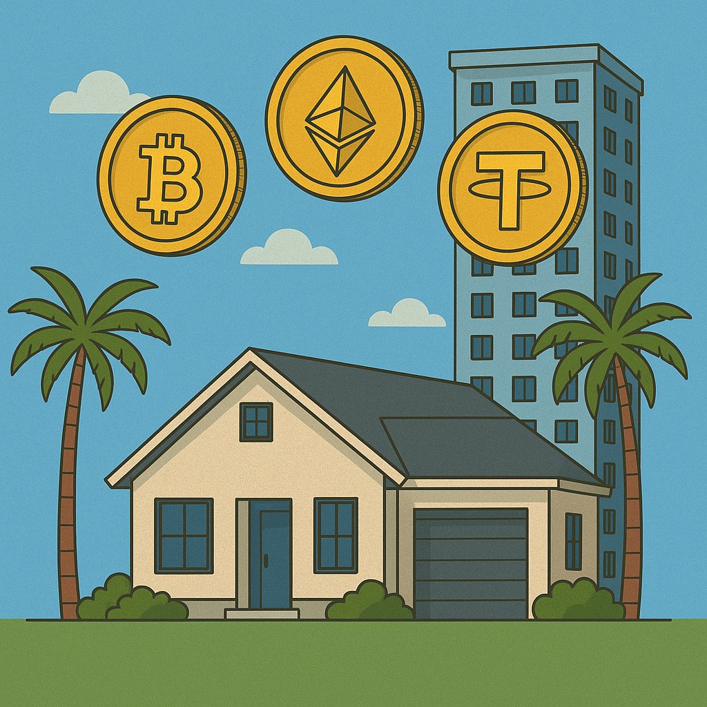 Buying Real Estate with Cryptocurrency