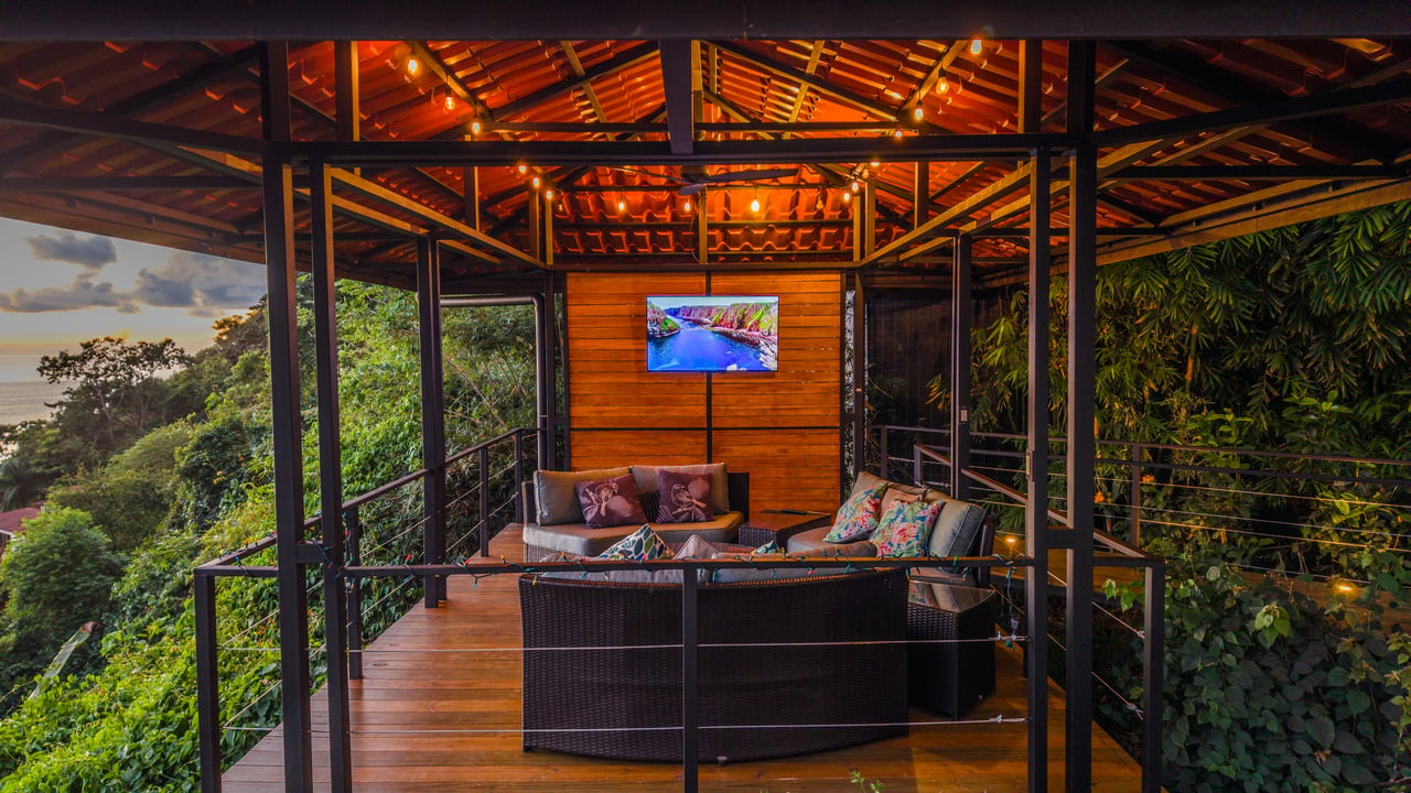 Luxury Whitewater Ocean View Home in Ayacucho Dominical