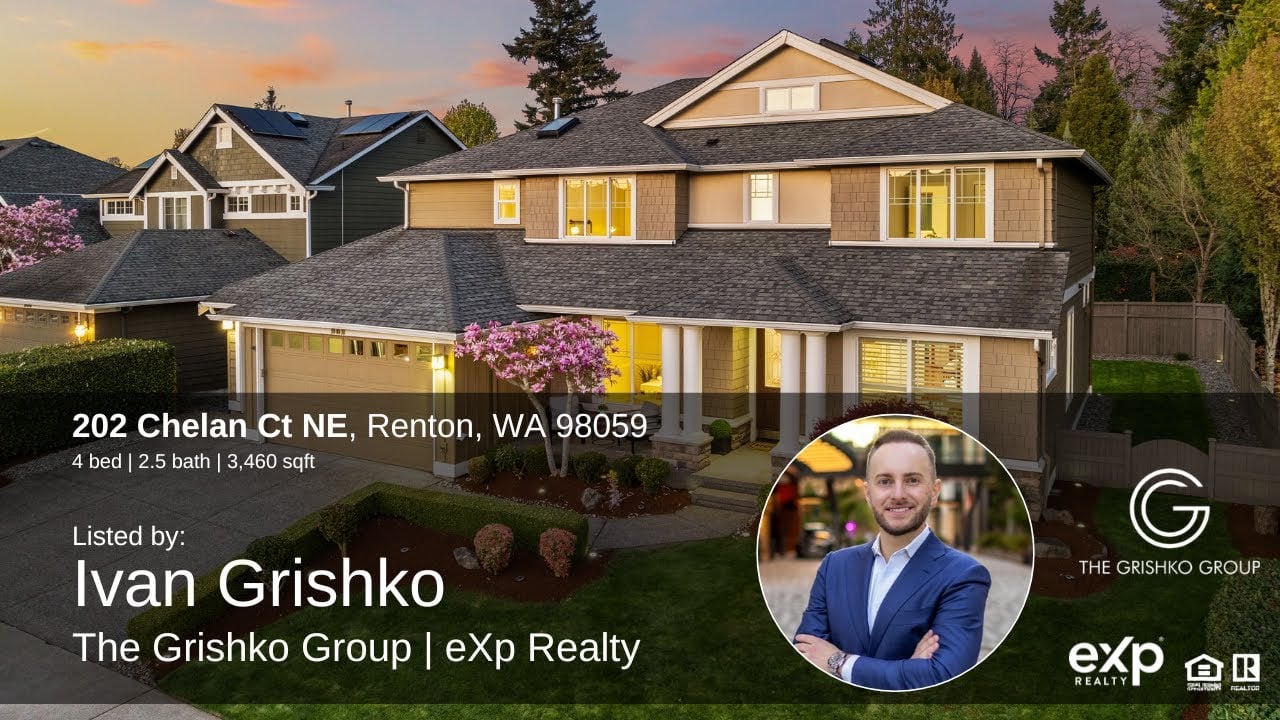 JUST LISTED: 202 Chelan Ct NE, Renton, WA 98059!