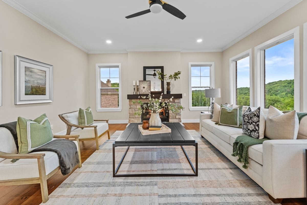 Completed New Construction Ranch in Saint Albans Vineyards