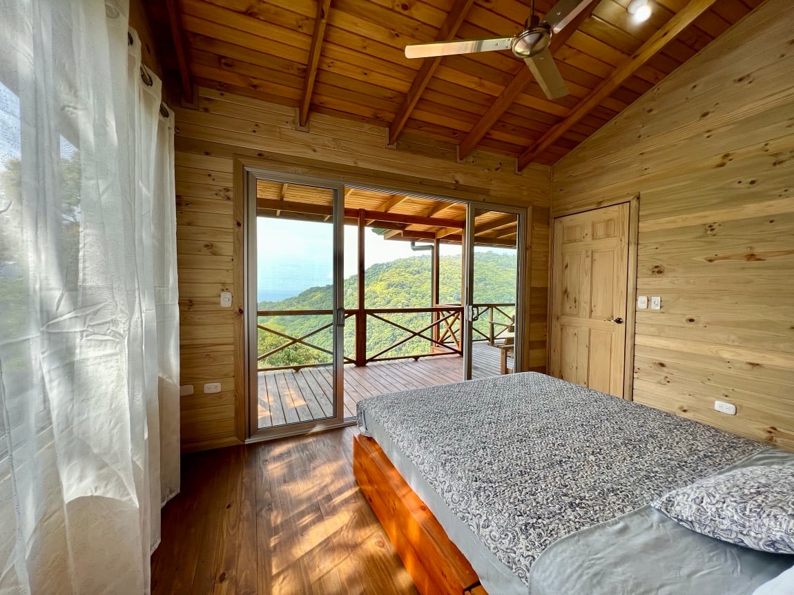 Eco-Luxury Home and Cabins with Waterfall, Ocean Views, and Organic Farming Potential