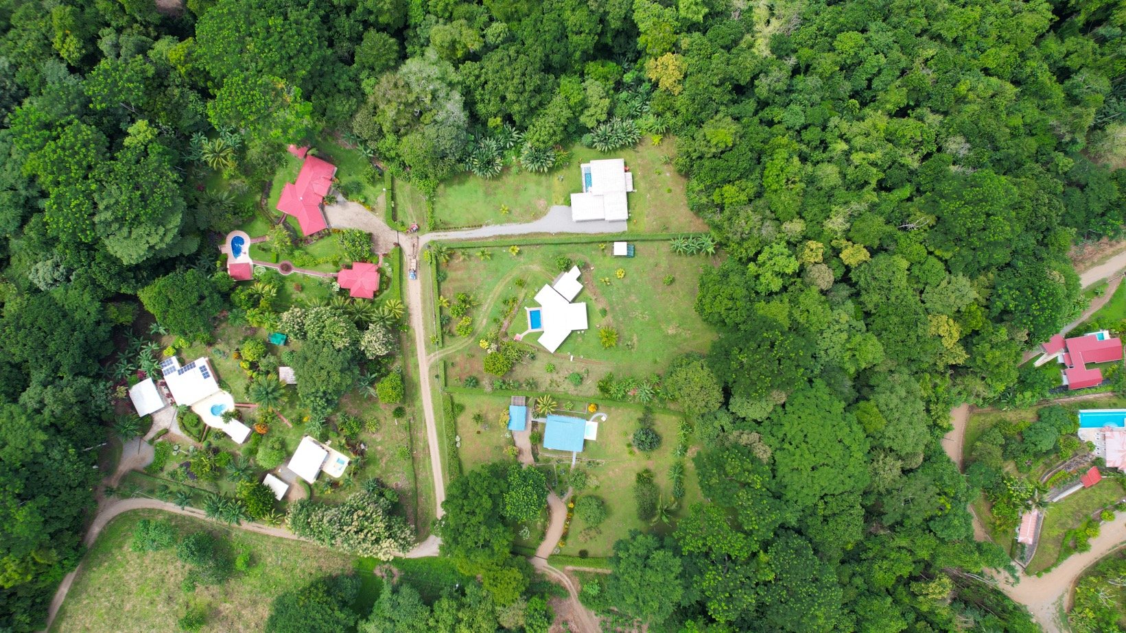 Contemporary Ojochal Retreat with Two Acres, Pool & Stream Access