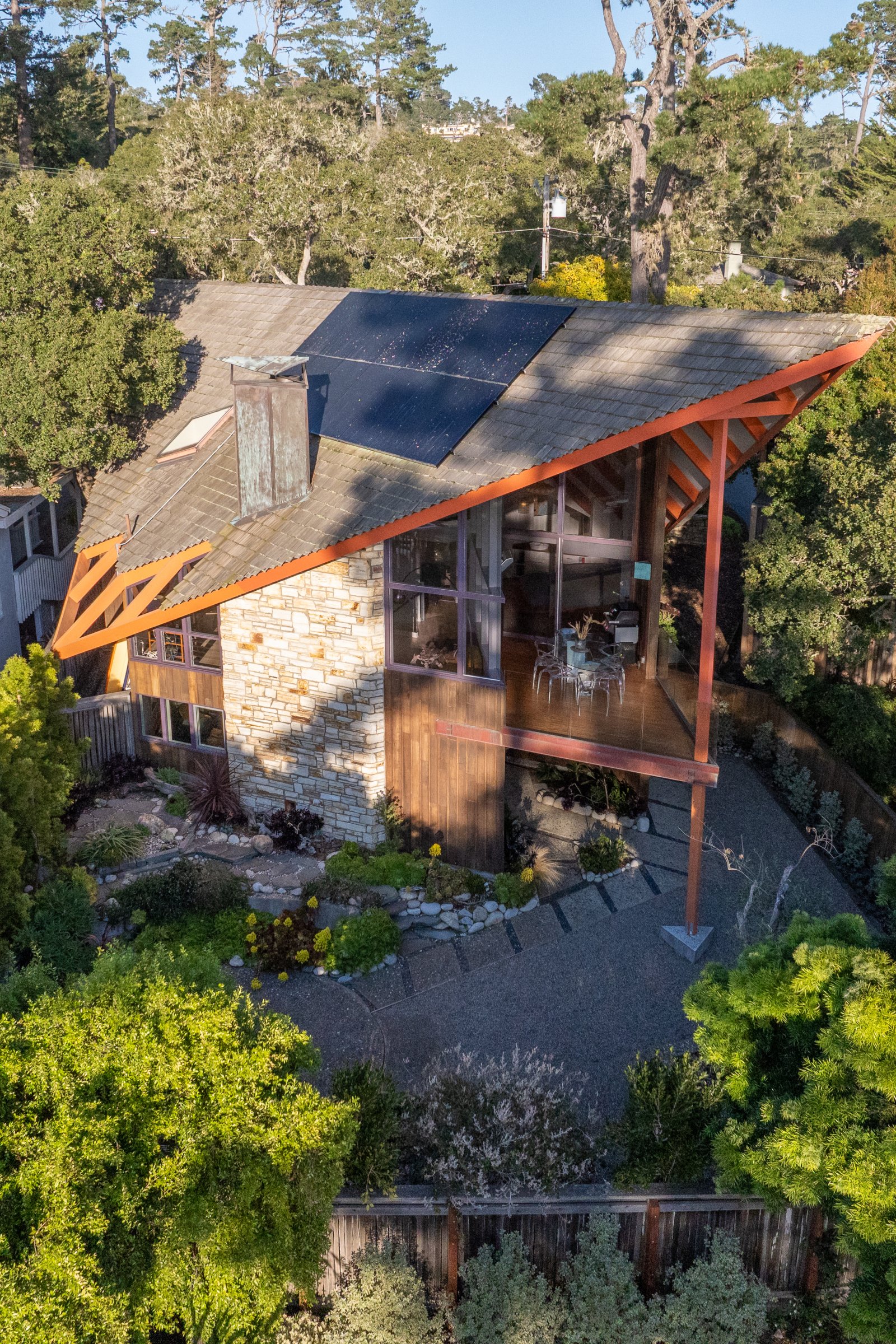 Oceanview Architectural Gem in Carmel