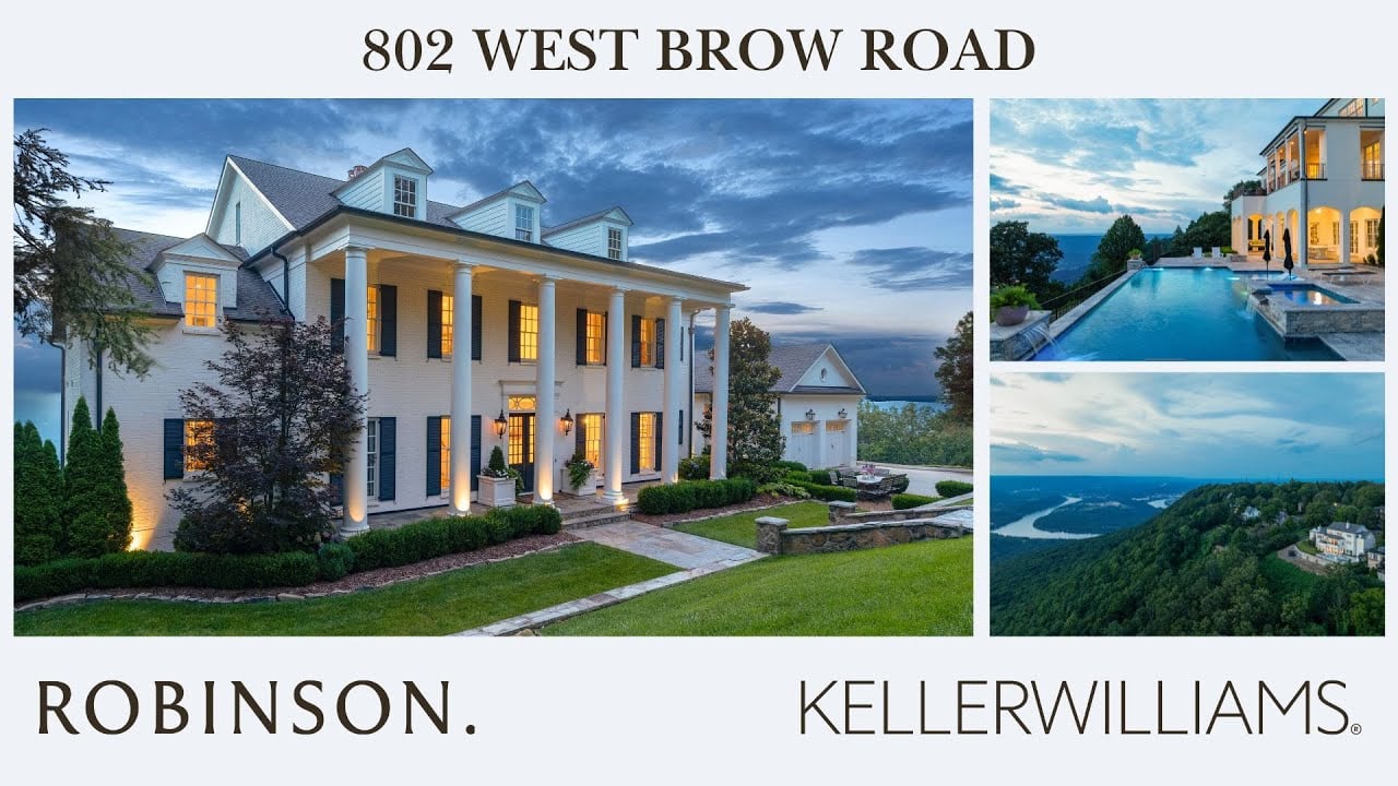 Luxurious Living on the West Brow of Lookout Mountain, TN