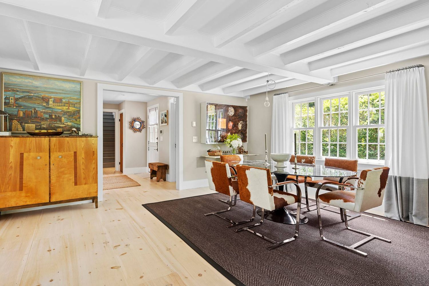 Modernized Vintage Cottage with Knockout Backyard, Moments to Village Main