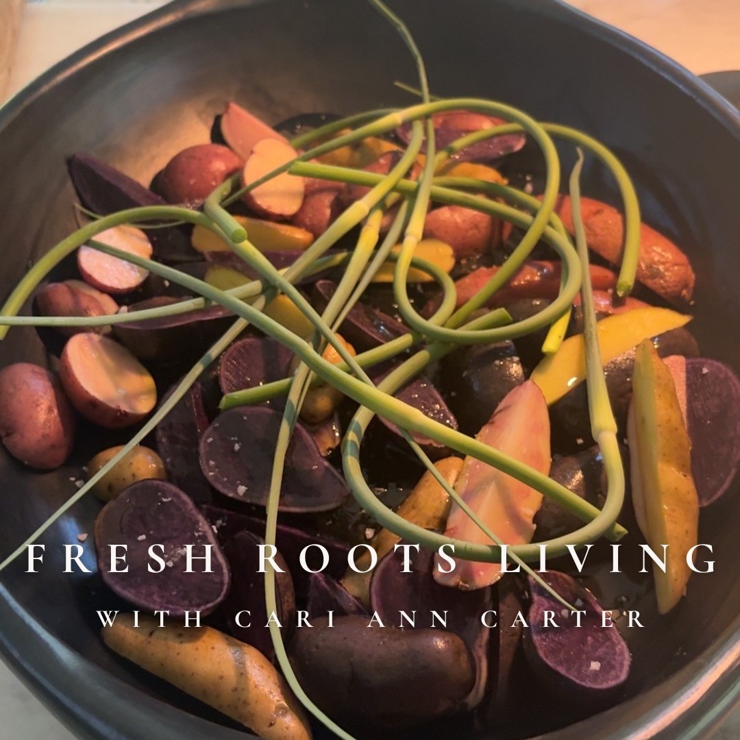 Spring Garlic Scape Chicken