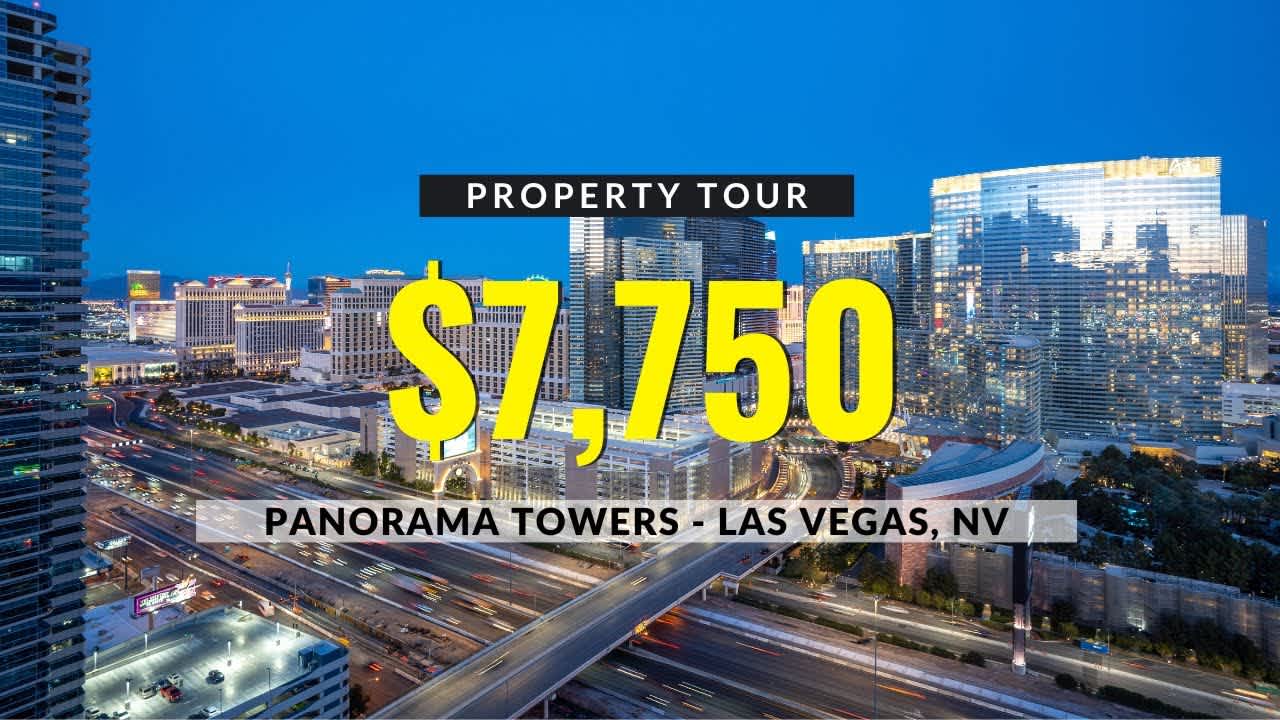 Panorama Towers Las Vegas Luxury High Rise Condo Property Tour | BEST RENTAL IN LAS VEGAS!