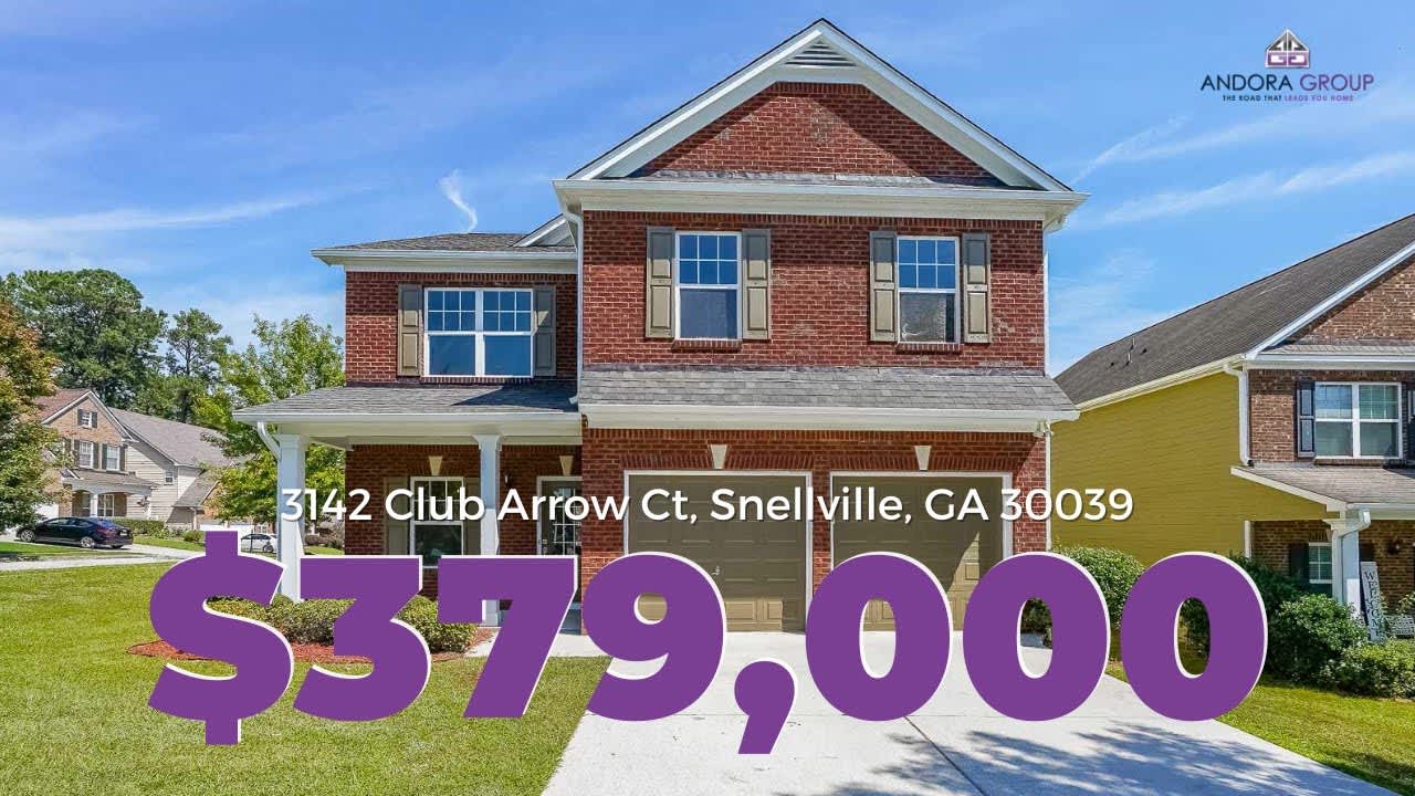 2-Story Dream Home in Snellville, GA!