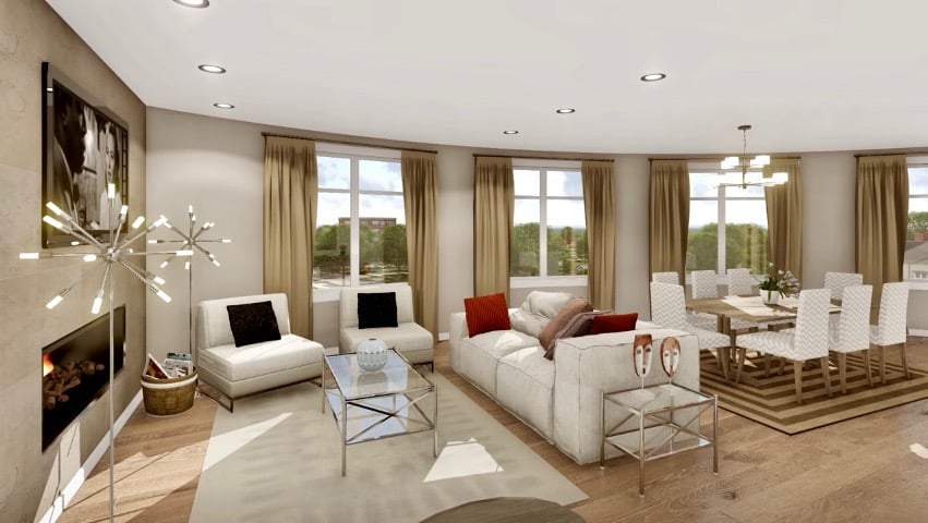 Luxury living in western springs | 4441 Wolf Road Unit 407