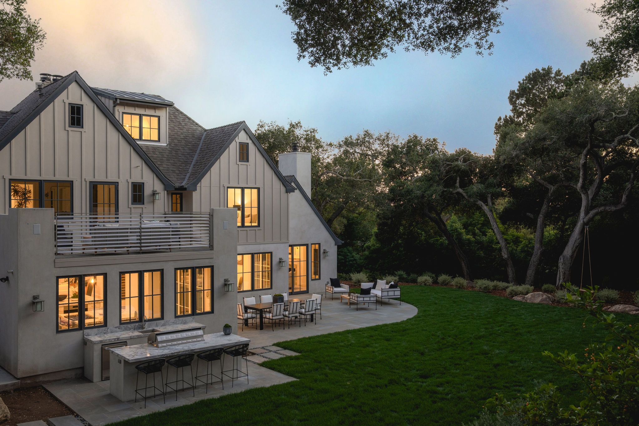 Premium residential architectural exterior overview