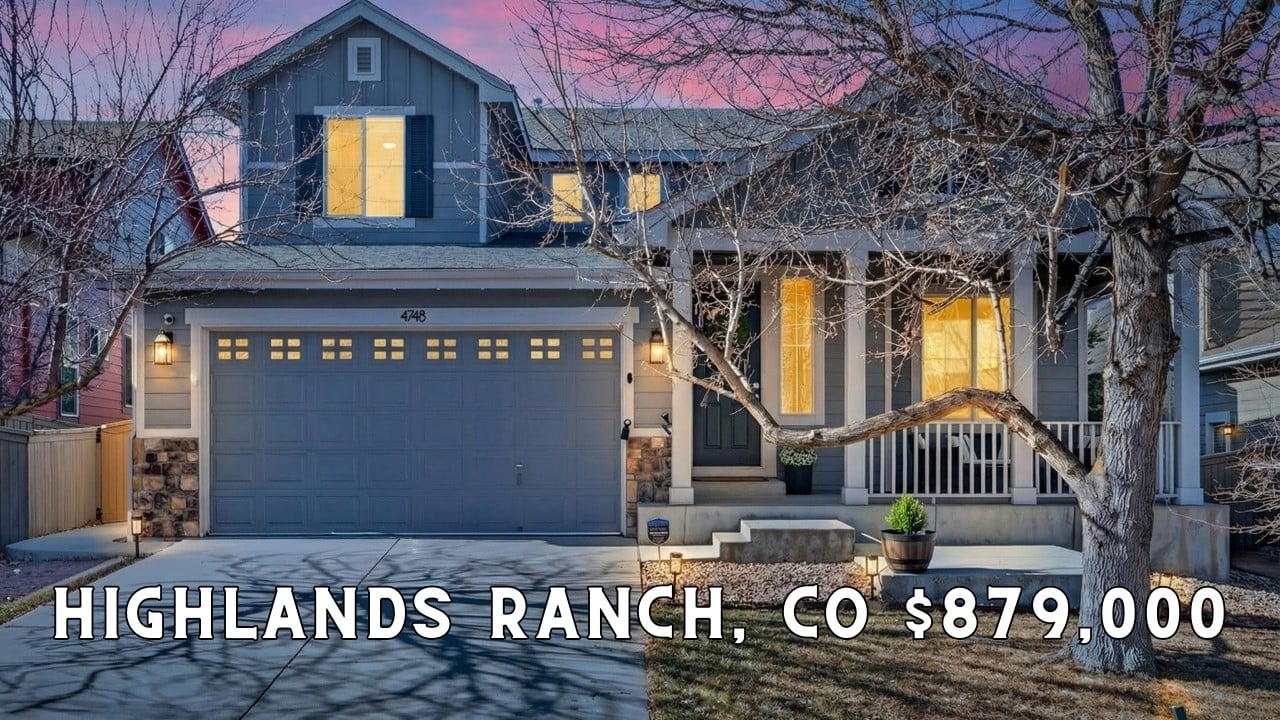 Designer-Level Home in Highlands Ranch | 4748 Bluegate Drive | Move-In Ready in Douglas County