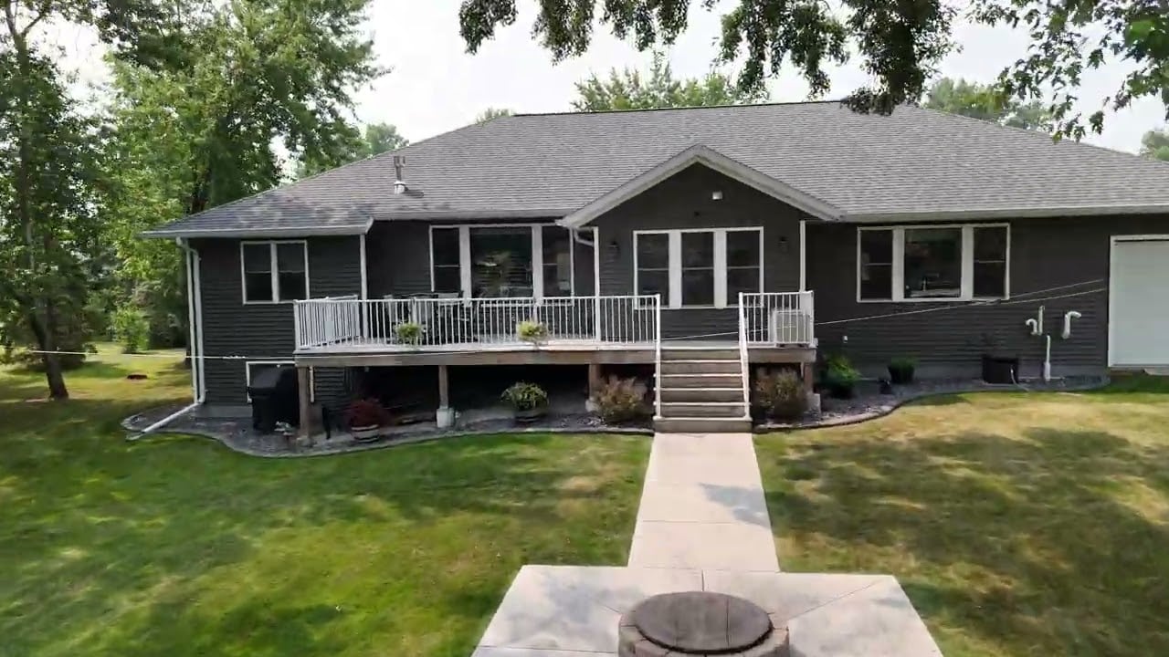 Waterfront in Winneconne | 155 Washington St | 3 Bed, 3 Bath Modern Ranch