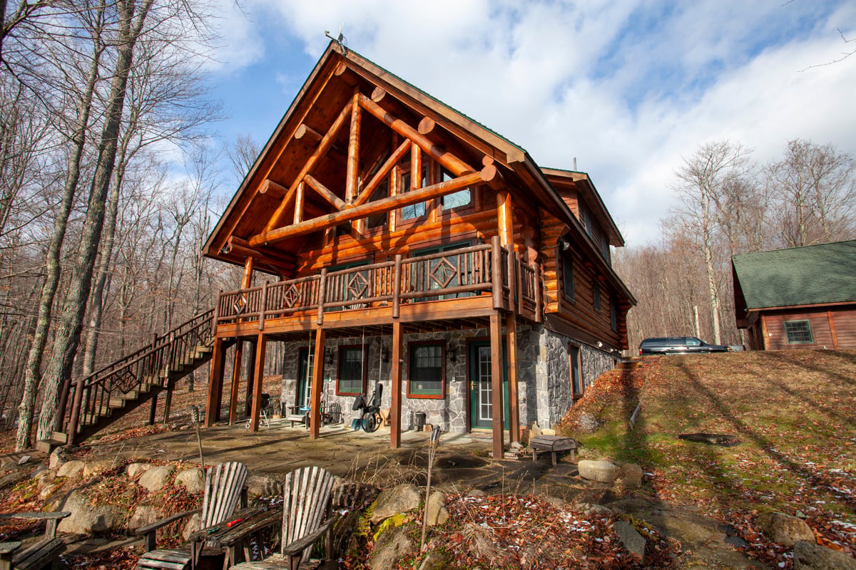 Raquette River Log Home Case Study