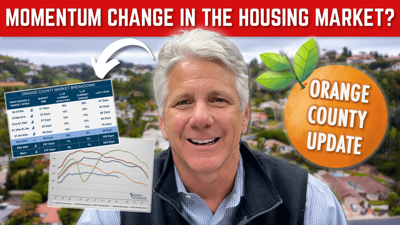 Momentum Change in the Orange County Housing Market?