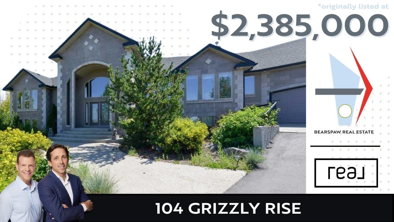 Bearspaw Real Estate Luxury Tour: 104 Grizzly Rise
