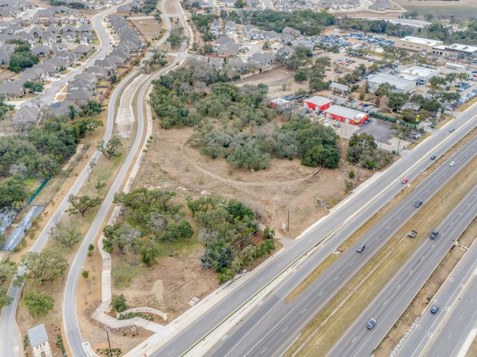 I10 Frontage Rd & Regent Blvd