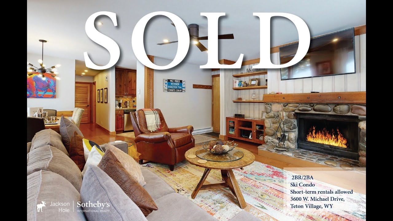 SOLD! Teton Village Ski Condo