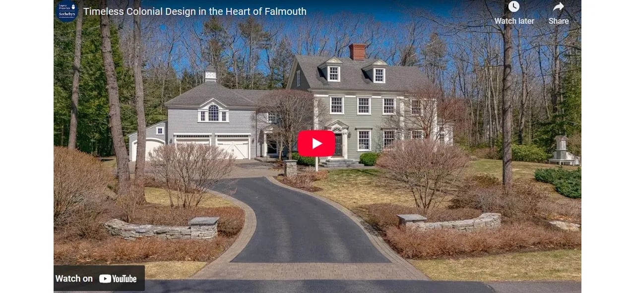 Timeless Colonial Design in the Heart of Falmouth