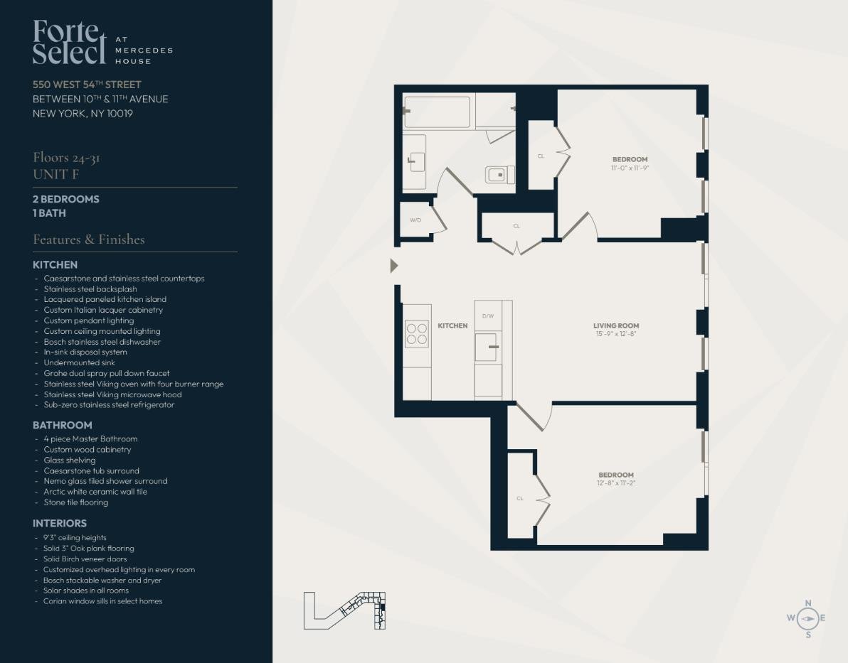 554 West 54th Street, Apt 29-F
