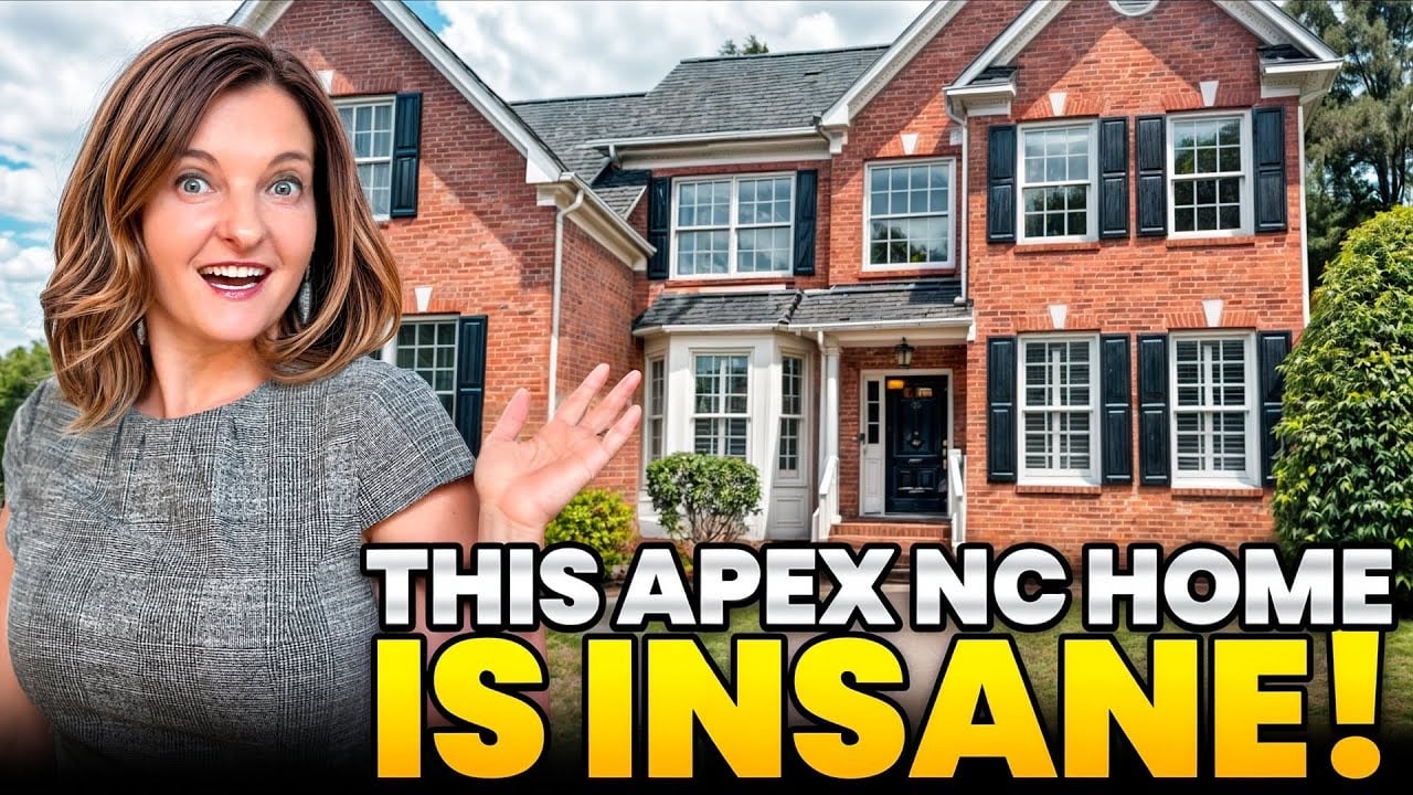  Beautiful Home For Sale In Top Apex NC Neighborhood 🏡 | Yoana Nin
